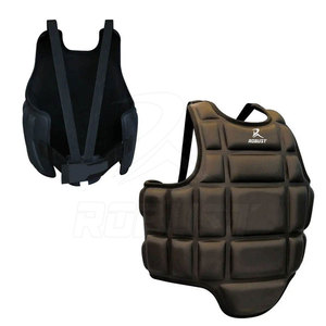 Protector de Pecho de Cuero, Fácil de Usar, Ecológico, Transpirable, Ajuste Cómodo, Ligero, para Boxeo y Lucha, con Acabado Elegante - Product Image 4