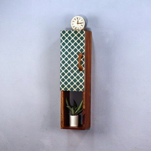 ชั้นวางของติดผนังชั้นวางของไม้แกะสลักชั้นวางของติดผนังไม้สำหรับถือกระถางดอกไม้ศิลปะบนผนังที่สวยงาม-ซื้อเลย! - Product Image 1