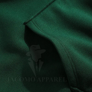 Sudaderas con capucha ajustadas informales para hombre para invierno 100% algodón Color sólido Chaqueta con capucha de moda - Product Image 4