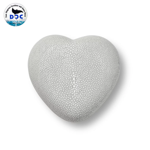 DPC Luxury Modern Slyte Custom Velvet Faux Shagreen Heart Design Jewelry <b>Storage</b> <b>Box</b> Model 0006 Vietnam - Product Image 1