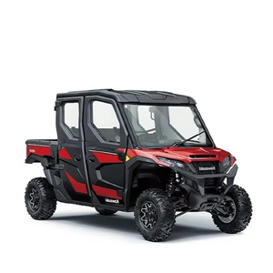 Precio de Mayoreo para el Nuevo Vehículo Utilitario para Adultos Kawasaki RIDGEE Crew HVAC 2025 con 2 Años de Garantía, Envío Inmediato - Product Image 1
