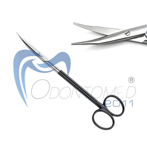 Ciseaux de tenotomie Odontomed 2011 ODM-51-84E Supercut Stevens, lame courbée de 4 1/2 pouces, acier inoxydable médical, classe I CE - Product Image 3