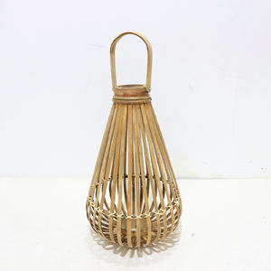 Lanterne suspendue en bambou artisanale Artex Dong Thap, décoration de Noël et de Pâques pour la maison et le jardin - Product Image 4