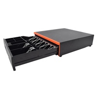 405mm Genişliğinde Metal Kasa Çekmecesi RJ11/RJ12 Portlu 7 Banknot 5 Bozuk Para Bölmeli POS Kasa Çekmecesi