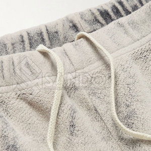 ชุดวอร์มผู้ชายไซส์ใหญ่แบบมีฮู้ด ล้างสีแบบแอซิดวอช ผ้าฝ้าย 100% แห้งเร็ว - Product Image 5