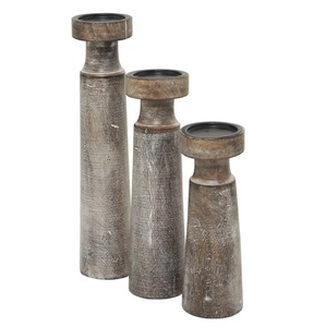 Nouveau bougeoir en bois au design moderne Bougeoir en bois à thème différent de meilleure qualité pour l'occasion de Noël - Product Image 3