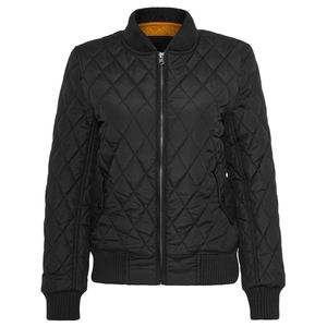 Veste matelassée légère pour femmes en gros, veste bomber rembourrée tendance automne et hiver - Product Image 3