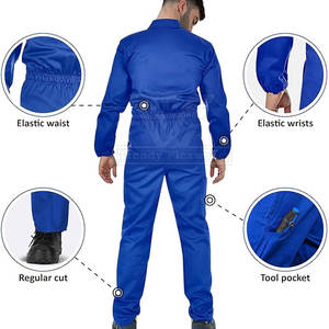 MOQ bajo Último estilo Overol impermeable Tela suave Alta visibilidad Nuevo diseño Secado rápido Transpirable Unisex Certificado EN para en línea - Product Image 5