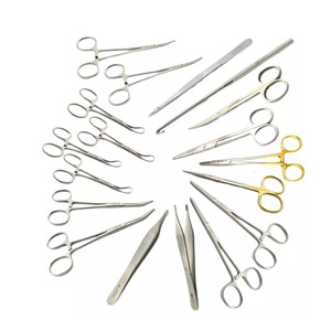 Kit d'instruments de stérilisation vétérinaire - Ovariohystérectomie - Acier inoxydable réutilisable - Outils chirurgicaux OVH complets - Canin et Félin - Product Image 3