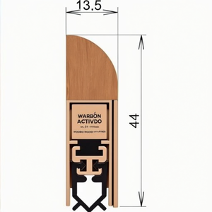 Sello para Puerta de Madera Wind-Ex 1-311 1110mm Blanco de Una Sola Cara para Puertas de Madera de ATHMER - Product Image 3