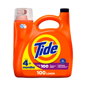 Limpie rápidamente la ropa con el detergente líquido Tide, 69 floz (2,04 litros) diseñado para eliminar rápidamente las manchas y la ropa fresca - Product Image 4