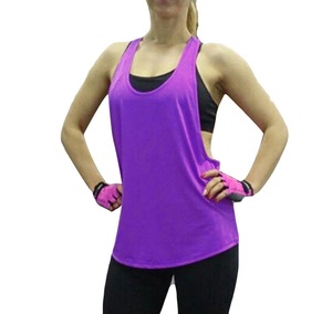 Camiseta sin mangas de Yoga para mujer acanalada de culturismo de alta elasticidad, chaleco activo para gimnasio, ropa de Yoga para mujer, camisetas sin mangas para mujer - Product Image 4