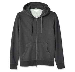 Logotipo personalizado parche apliques bordado peso pesado 600 Gsm Sudadera con capucha holgada boxy recortada lavado ácido doble cremallera sudaderas con capucha - Product Image 4