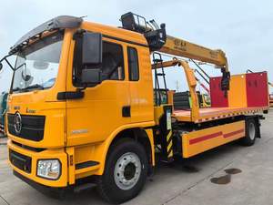 Carro attrezzi con pianale ribaltabile e funzione di recupero, con verricello idraulico da 8 tonnellate, gru idraulica con braccio da 8 tonnellate, modello Sqs200-4, capacità di traino 18 tonnellate - Product Image 3