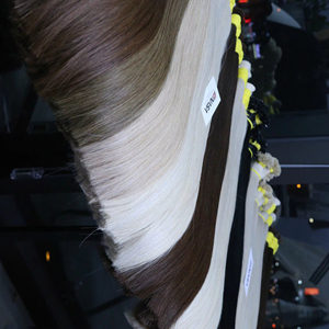 นาซ่าผมเวียดนามผมสำหรับต่อ100% แท้ผมคนนุ่มเงางามแบบเดี่ยว - Product Image 1