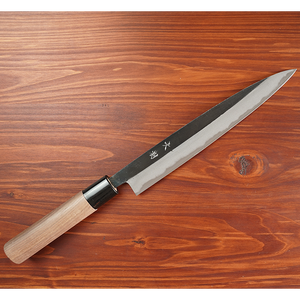 Tosa-uchihamono Sujibiki Couteau de chef Couteau de cuisine professionnel Lame en acier au carbone Damas Gaine en acier inoxydable Pêche - Product Image 2