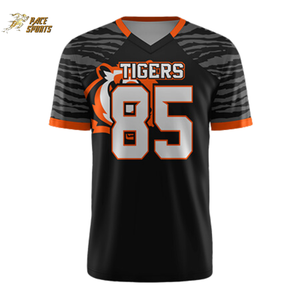 เสื้อเจอร์ซีย์แฟนฟุตบอลแขนสั้นผ้าทวิลล์สีเขียวเหลืองสไตล์ใหม่ ระบายอากาศได้ดี คุณภาพสูง รับผลิตตามแบบ OEM - Product Image 5