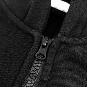 2025 impression personnalisée unisexe poids lourd 100% coton polaire sweat uni teint broderie coupe régulière sweat à capuche d'hiver - Product Image 5