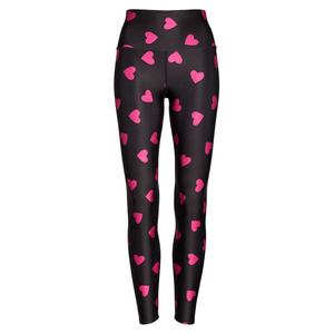 2023 pantalons de Yoga sans couture pour femmes nouveau Design coeur imprimé Legging d'entraînement de gymnastique avec fermeture à la taille élastique populaire pour le Fitness - Product Image 5