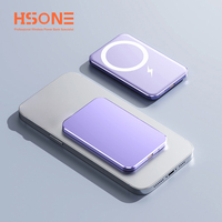 Chargeur sans fil magnétique portable ultra fin super rapide Pd 20W Haute capacité 10000Mah Banque d'alimentation pour Iphone 16 15