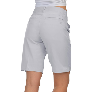 Pantalones cortos de golf y tenis para mujer con bolsillo con cremallera Entrenamiento Gimnasio Pantalones cortos básicos de algodón transpirable para mujer - Product Image 2
