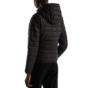 Mode femmes tricoté doudoune hiver épais chaud à capuche léger matelassé vêtements d'extérieur froid neige coupe-vent jours - Product Image 2