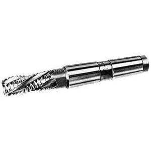 "Cylindrical <b>End</b> Mills for Roughing 8mm Long <b>with</b> Threaded Hole 8% Cobalt HSS-E Steel 10mm Shank Diameter Coated-8771 16" - Product Image 1