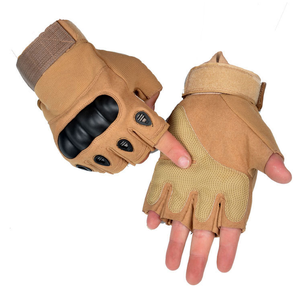 ถุงมือยึดจับสไตล์ยุทธวิธีสำหรับทำงานกลางแจ้งปั่นจักรยานเดินป่าระบายอากาศได้ดีวัสดุ PVC - Product Image 1