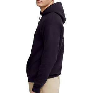 Sudadera con capucha para hombre de color liso, forro polar de algodón, ropa de calle en blanco suave y Premium, logotipo personalizado, entrega rápida, proveedor mayorista a granel - Product Image 3