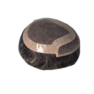 วิกผมแท้ Taz Hair BD แบบลอนธรรมชาติ 100% ผมแท้ Remy ของจีน พร้อมฐานลูกไม้ด้านหน้าและฐาน Mono - Product Image 1