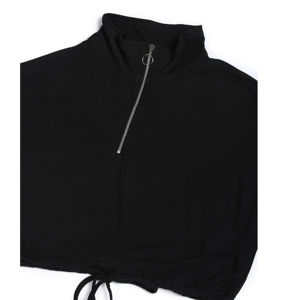 Sweat à capuche à col roulé personnalisé pour femmes avec logo sur le devant Sweat-shirt zippé de qualité supérieure pour l'hiver 2025 Prix bas - Product Image 5