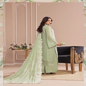 Motis Fashion Vol ANCHAL Long Maxi Frock Heavy Embroidered Chiffon Three-Piece Punjabi Suit for Women <b>Eid</b> <b>Dresses</b> Salwar Kameez - Product Image 6