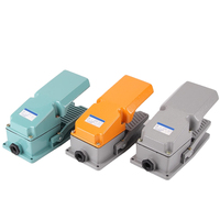 Interrupteur au pied en aluminium contrôle momentané étanche pédale électrique AC380V DC220V lactage 10A outil accessoires