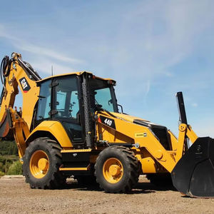 LIVRAISON GRATUITE CAT 440 4X4 CHARGEUSE-PELLETEUSE À ROUES Homologuée EPA CE avec Cylindre Hydraulique Eaton, Moteur, Pompe, Boîte de Vitesses et PLC. - Product Image 1