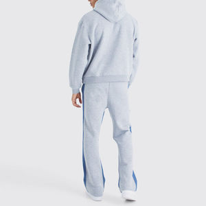 Ensemble de survêtement à capuche décontracté pour homme, de haute qualité, personnalisé, écologique, respirant, léger, 100 % coton, vente en gros - Product Image 2