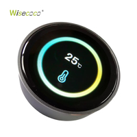 Solution d'affichage intelligent pour bouton de cuisinière à gaz Wisecoco, commande par application, écran tactile OLED de 1,43 pouce (466*466) avec encodeur rotatif UART.