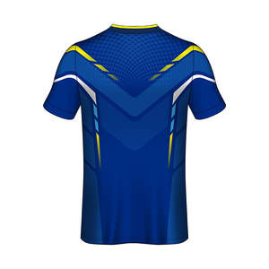 T-shirt surdimensionné pour homme avec logo personnalisé en gros, sportif, respirant, mélange polyester/coton, tissu 180 g/m², motif imprimé uni - Product Image 2