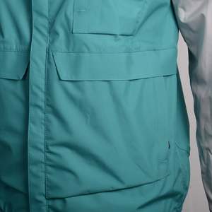 OAAX Hombres Impermeable Recubierto Soft Shell Windbreaker Casual Fitness Style Chaqueta Rellena de poliéster Resistente al agua a prueba de viento - Product Image 2