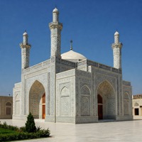 Marbre naturel écologique, taille personnalisée, motifs islamiques sculptés à la main, design moderne, décoration extérieure de mosquée