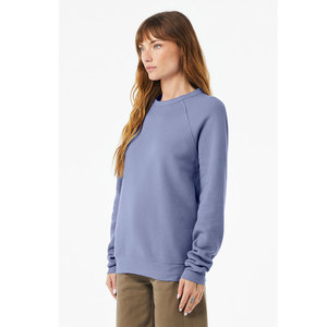 Bella + Canvas 3901 Tri-Blend Hommes Hiver Ras Du Cou À Capuche Nouvelle Arrivée Perlé Coupe-Vent Écologique Impression Numérique - Product Image 2