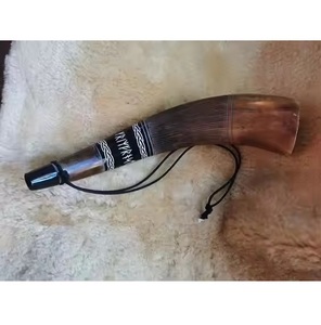 Tanduk de Buey Natural Hecho a Mano, Shofar Ideal para Eventos Religiosos y Apto para Reventa - Product Image 5