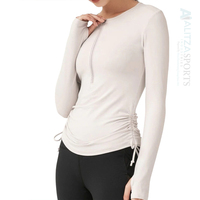 Baju Renang Wanita Lengan Panjang Cepat Kering Anti UV, Bikini Surfing Buatan Tangan, Dapat Dicuci, Ukuran & Warna Dapat Disesuaikan, Gaya Pantai