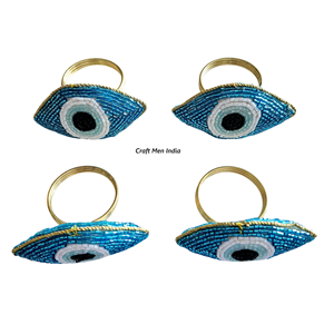 Manteles Individuales, Posavasos y Anillos para Servilletas Hechos a Mano con Cuentas, Más Vendidos |   Regalo de Navidad - Product Image 4