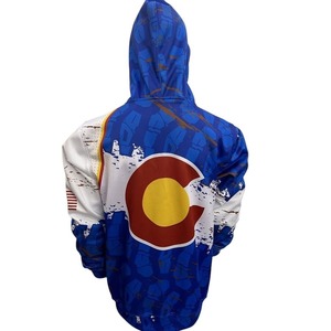 Sweat à capuche de sport à séchage rapide, respirant, à capuche d'équipe avec logo personnalisé pour l'entraînement et le streetwear - Product Image 3