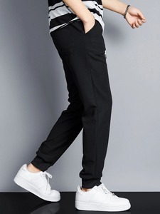 กางเกงวอร์มสำหรับผู้ชายกางเกงวิ่งกางเกงวอร์มขายาวปรับแต่งได้ - Product Image 3