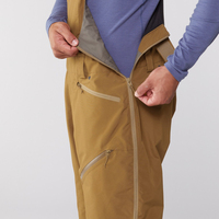 Salopettes de ski pour hommes, personnalisées, anti-UV, légères, de haute qualité, avec fermeture à cordon, respirantes, imperméables, isolées à 100%