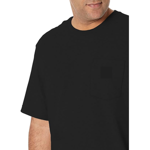 T-shirt en coton 100% pour hommes en gros, logo personnalisé OEM - Product Image 5