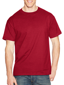 2024 été nouveau personnalisable 240gsm luxe hommes t-shirts coton couleur rouge t-shirt uni pour hommes salle de sport avec impression Logo personnalisé - Product Image 4