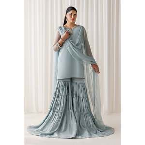 Conjunto de Traje de Gasa Bordado para Mujer EN-1294 - Product Image 5