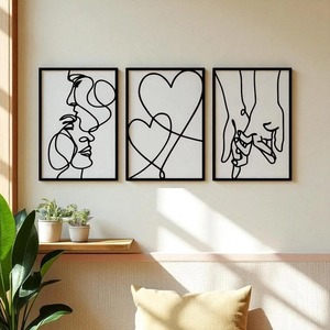 Arte Mural de Cara de León de Metal Dorado, Escultura de Hierro Hecha a Mano, Decoración Audaz para Colgar en la Pared de la Sala de Estar, Dormitorio u Oficina - Product Image 3